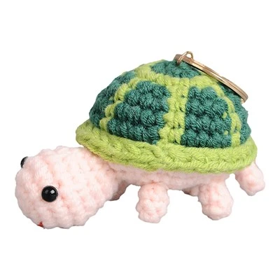 Clauer de tortuga de ganxet